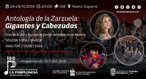 ANTOLOGÍA DE LA ZARZUELA: GIGANTES Y CABEZUDOS @ Teatro Gayarre