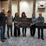 Asistentes a la rueda de prensa del ciclo Alba